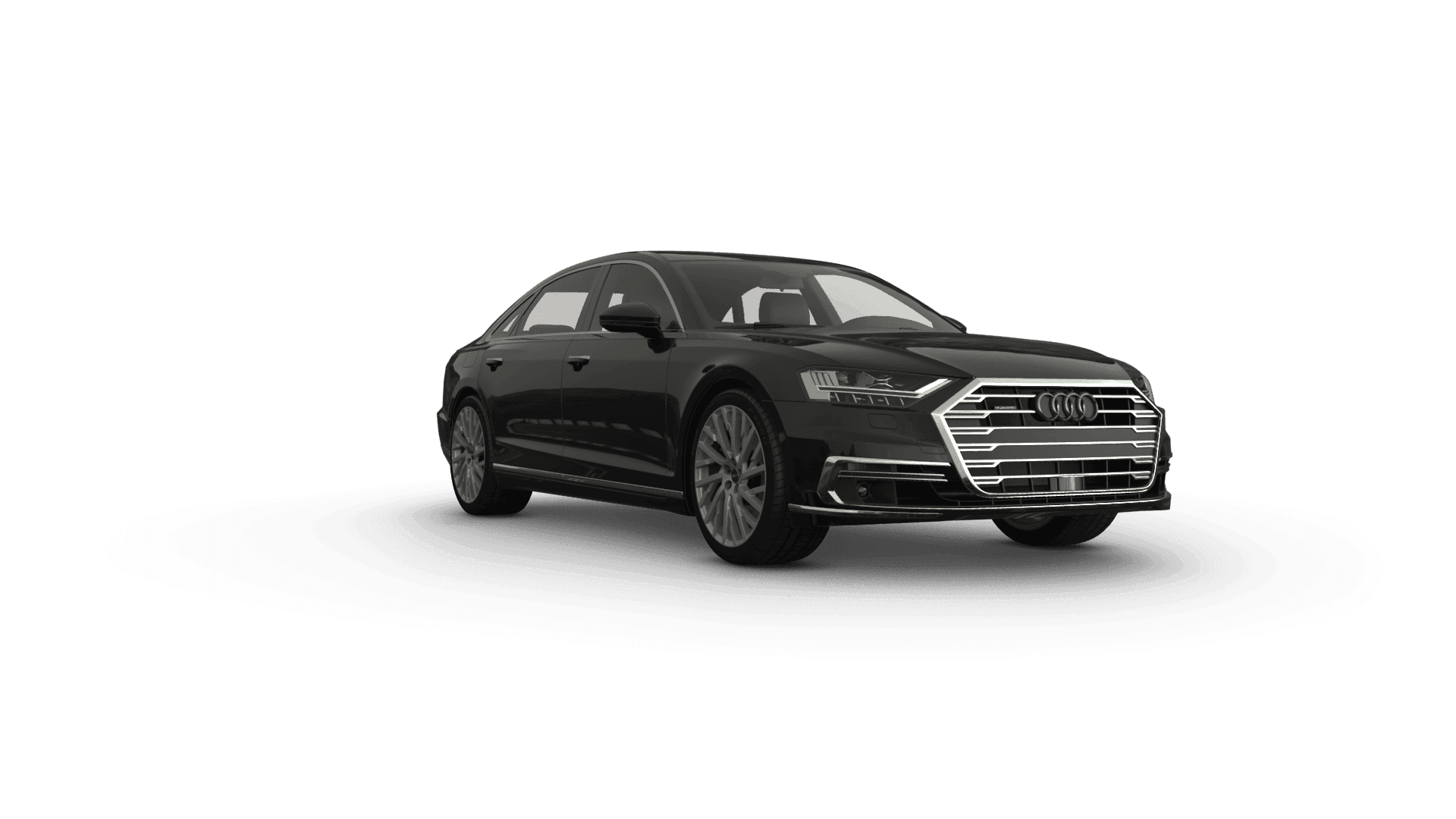 Audi A8 Schwarz