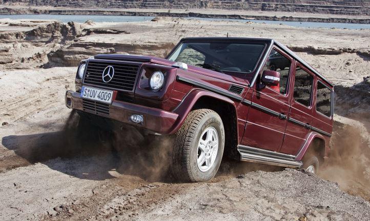 Mercedes G-Klasse im Gelände