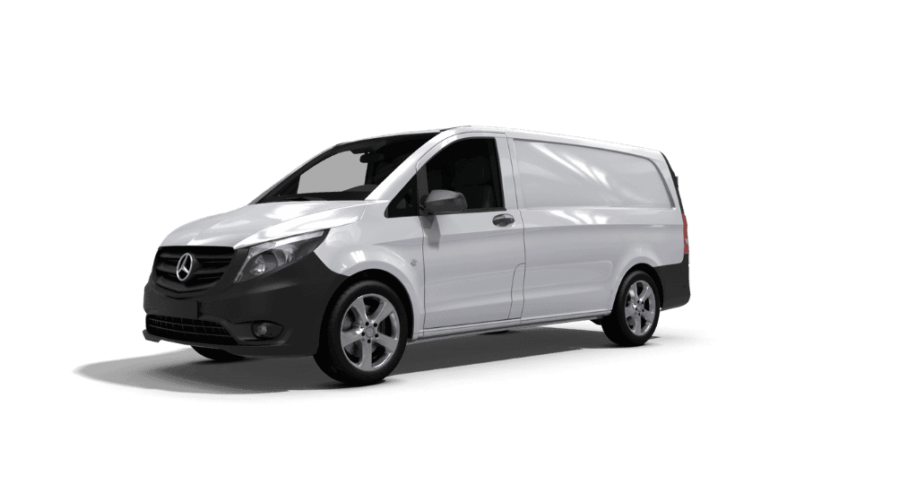 Mercedes Vito in weiß